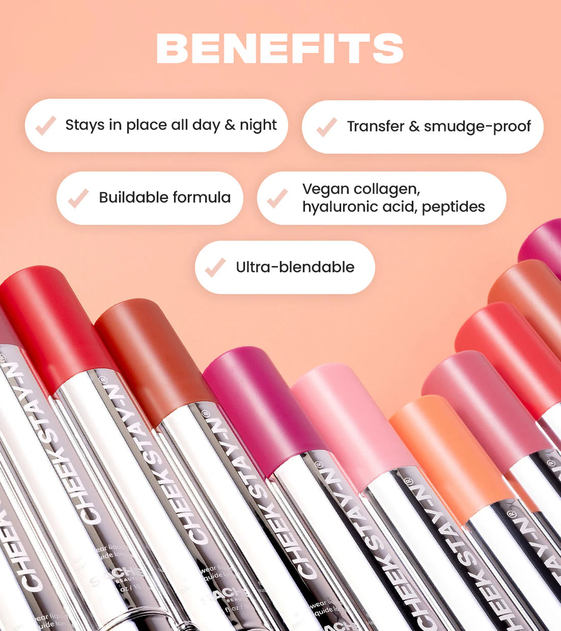 SACHEU CHEEK STAY-N All-Day Liquid Blush