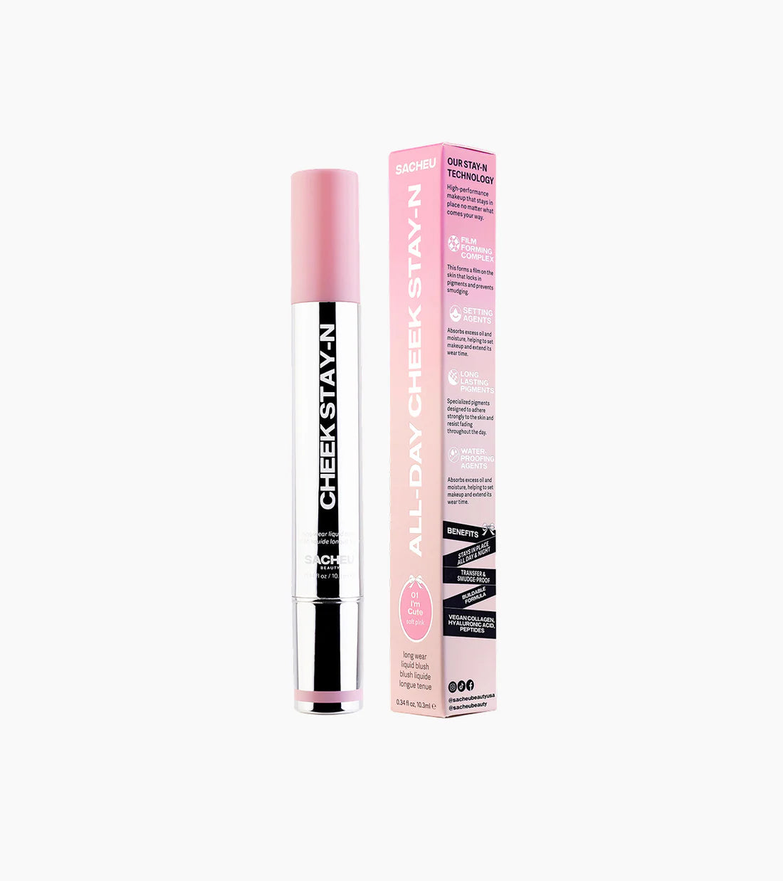 SACHEU CHEEK STAY-N All-Day Liquid Blush