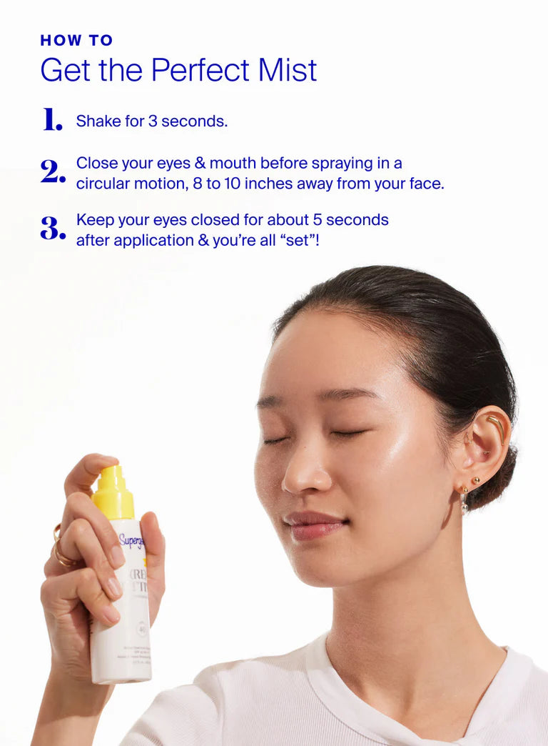 Supergoop! Mini (Re)setting Refreshing Mist SPF 40