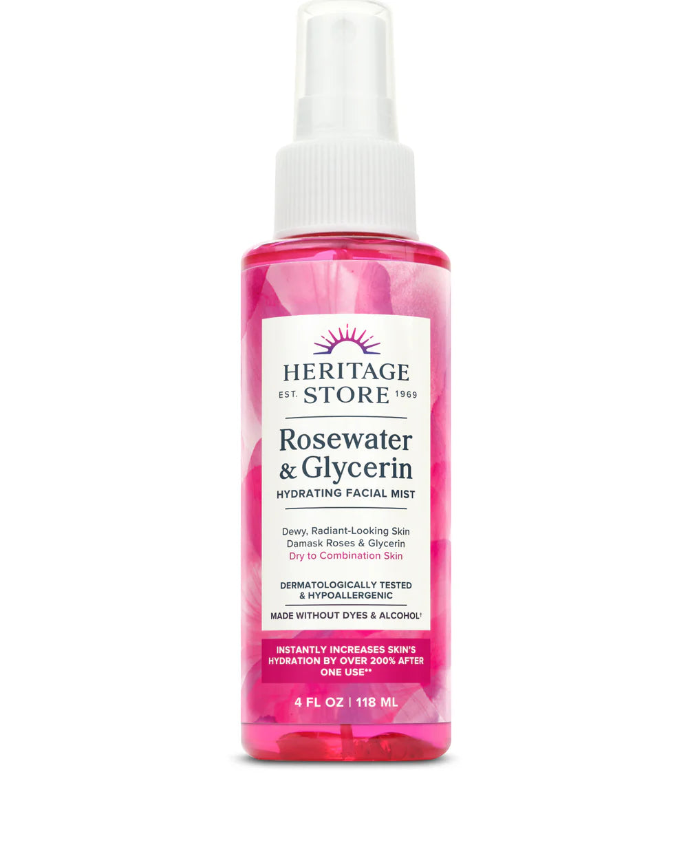 Heritage Store Rosewater & Glycerin