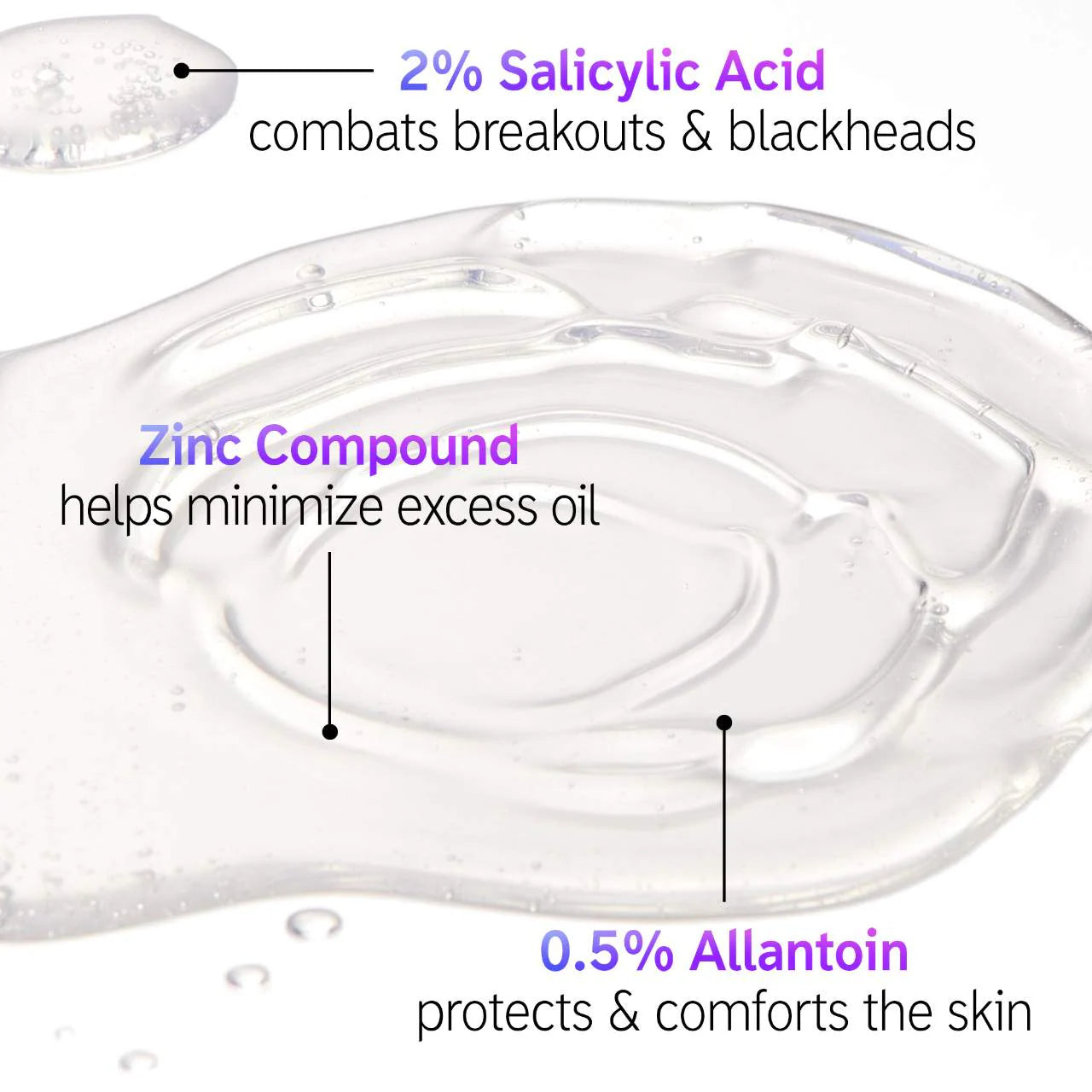 The INKEY List Salicylic Acid Acne + Blackhead Cleanser