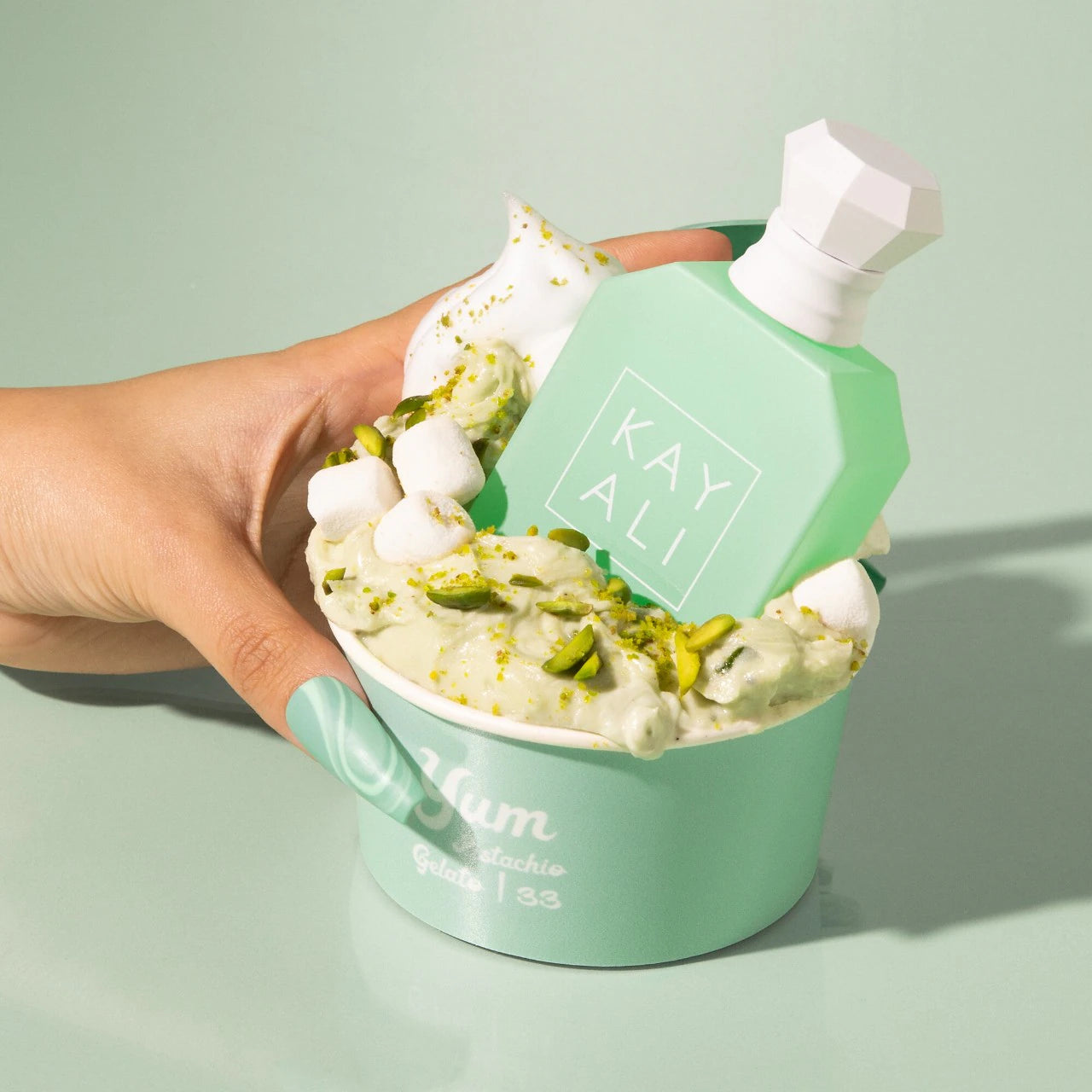 KAYALI Mini YUM PISTACHIO GELATO | 33 Eau de Parfum Intense Travel Spray