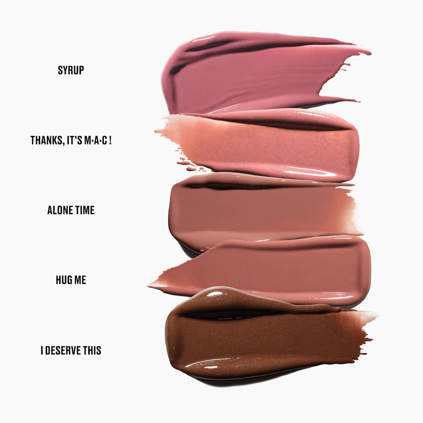 MAC Cosmetics Lustreglass Sheer-Shine Hydrating 8HR Lipstick