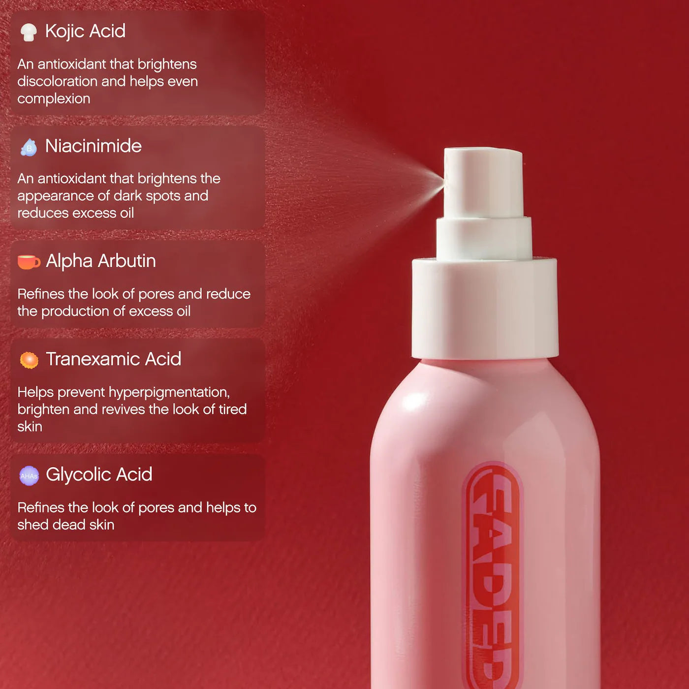 Topicals Faded Brightening & Clearing Body Mist