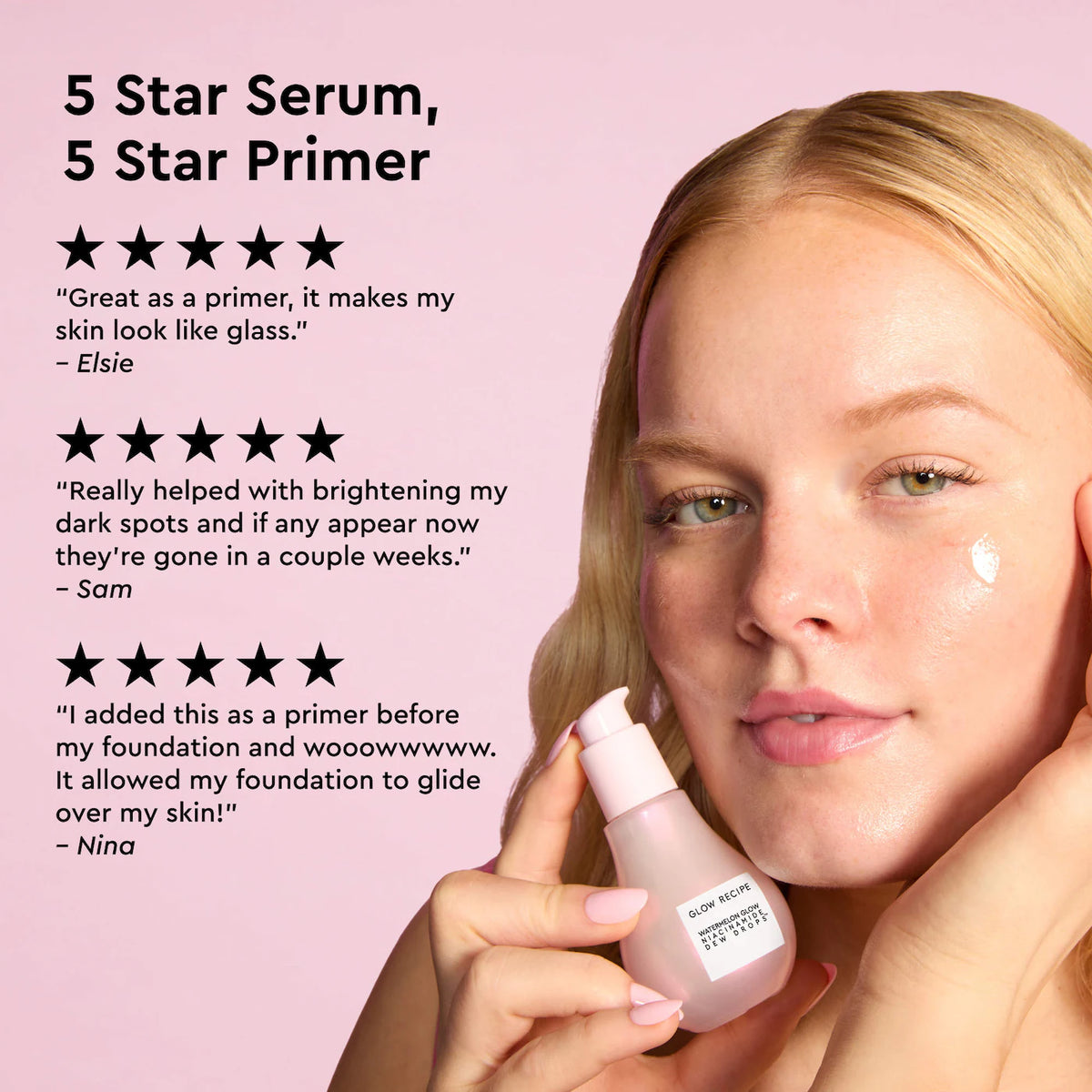Glow Recipe Watermelon Glow Niacinamide Dew Drops Serum