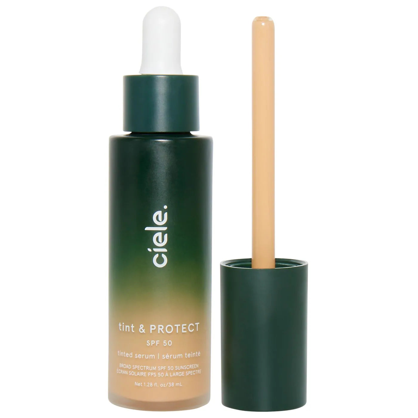 ciele tint & PROTECT medium coverage serum foundation with SPF 50+