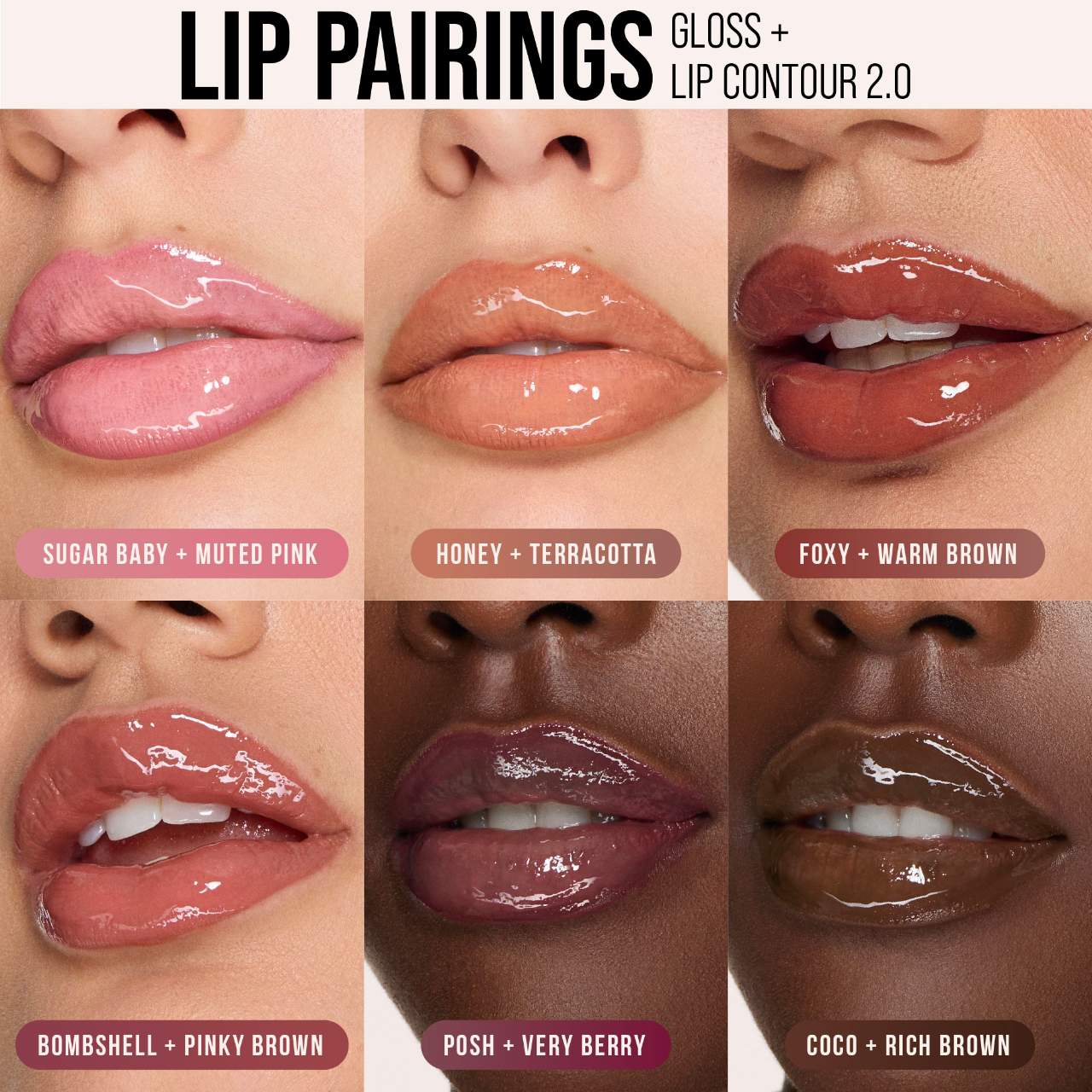 Huda Beauty Mini Faux Filler Shiny Non-Sticky Lip Gloss
