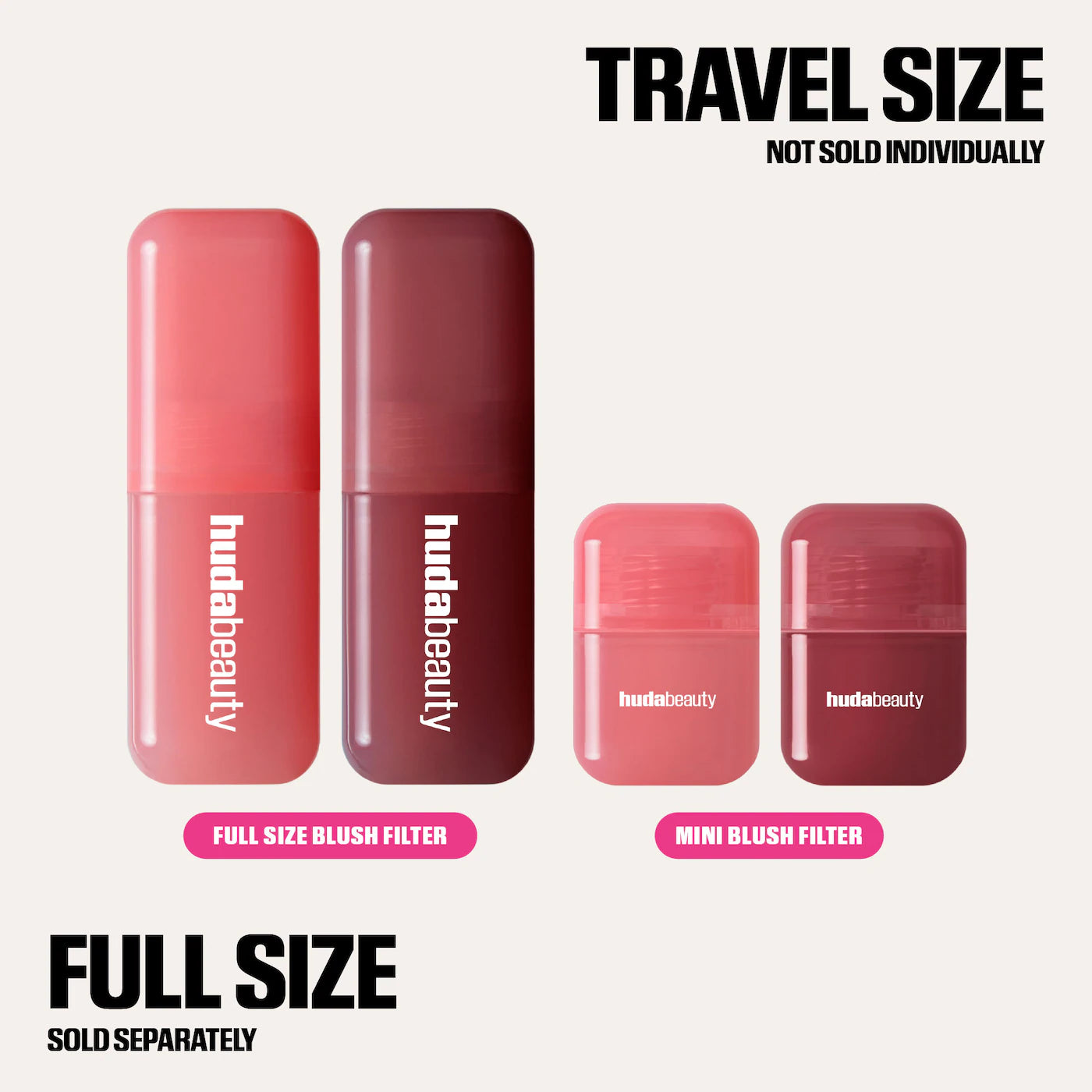 Huda Beauty Mini Blush Filter Soft Glow Liquid Blush