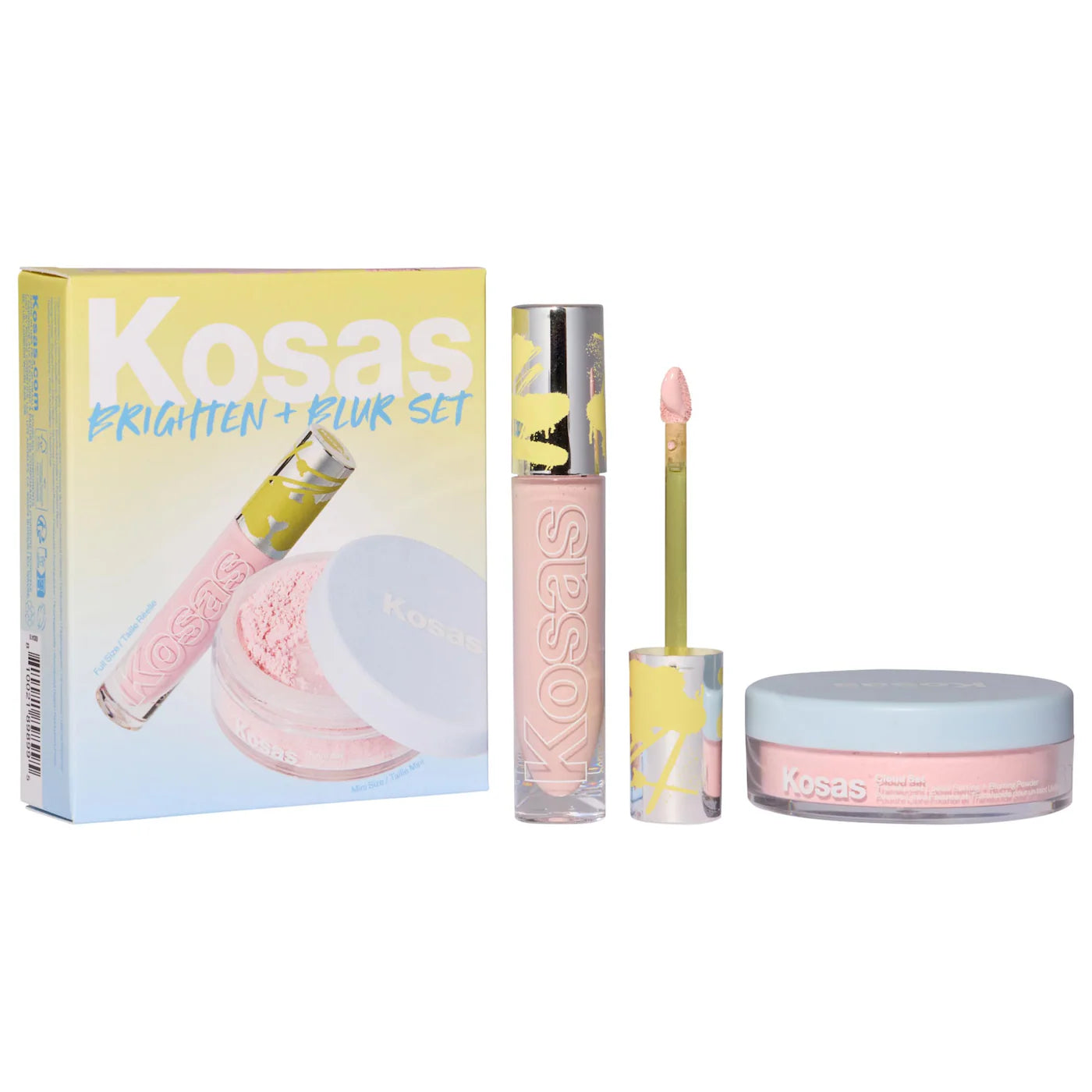 Kosas Mini Cloud Set Loose Translucent Talc-Free Setting + Blurring Powder
