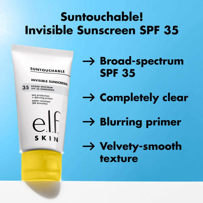e.l.f. Cosmetics Suntouchable Invisible Sunscreen SPF 35
