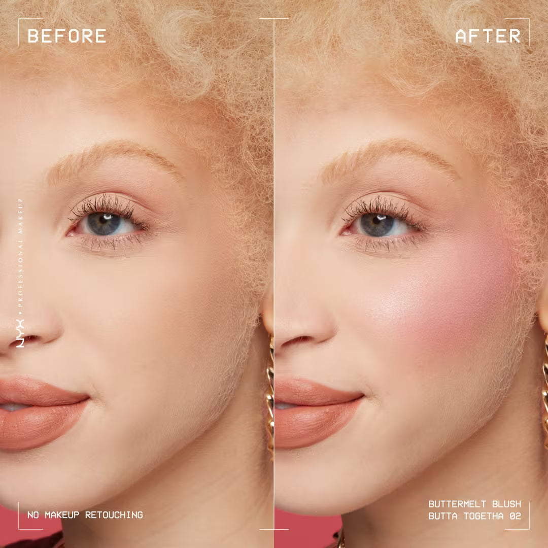 NYX Professional Makeup Buttermelt Pressed Powder Blush