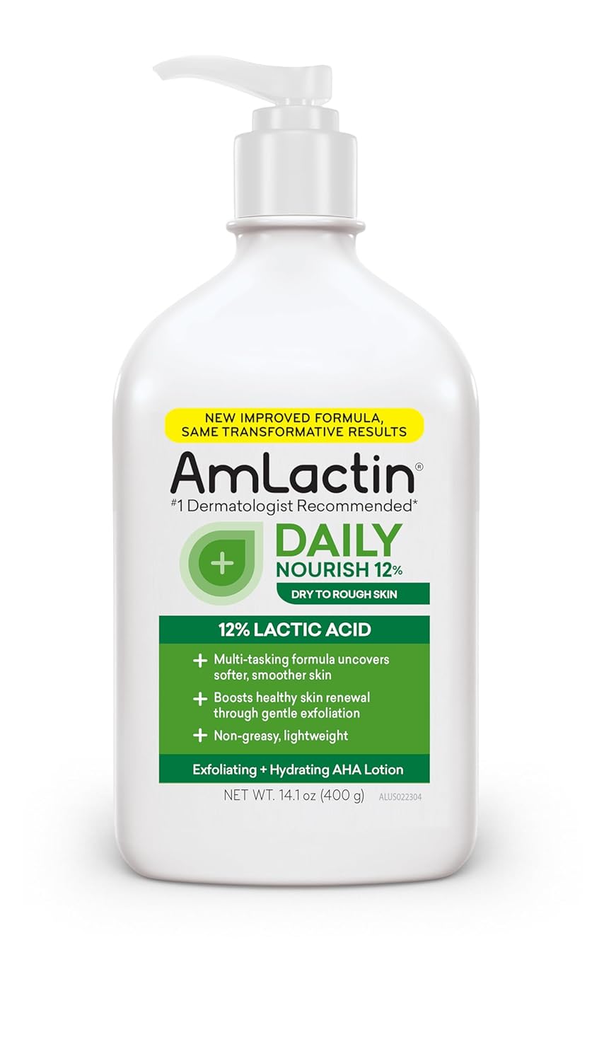 AmLactin Daily Nourish Lotion with 12% Lactic Acid AHA