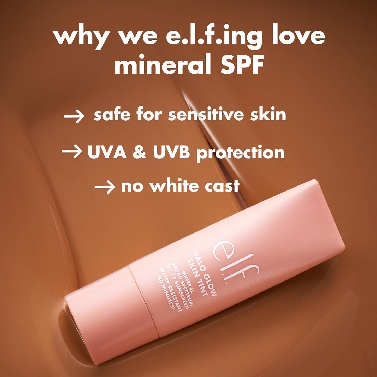 e.l.f. Halo Glow Skin Tint SPF 50