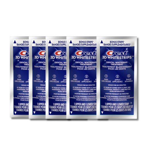 Crest 3D Whitestrips Professional Effects Teeth Whitening Strip Set, 5 Treatments