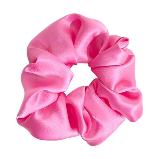 Azure's Satin Silk Hair Scrunchies