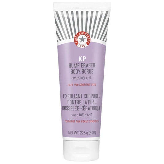 First Aid Beauty KP Bump Eraser Body Scrub with 10% AHA