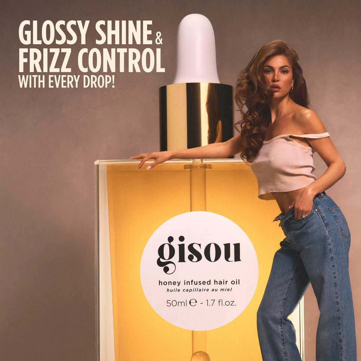 Gisou Honey Infused Hair Oil
