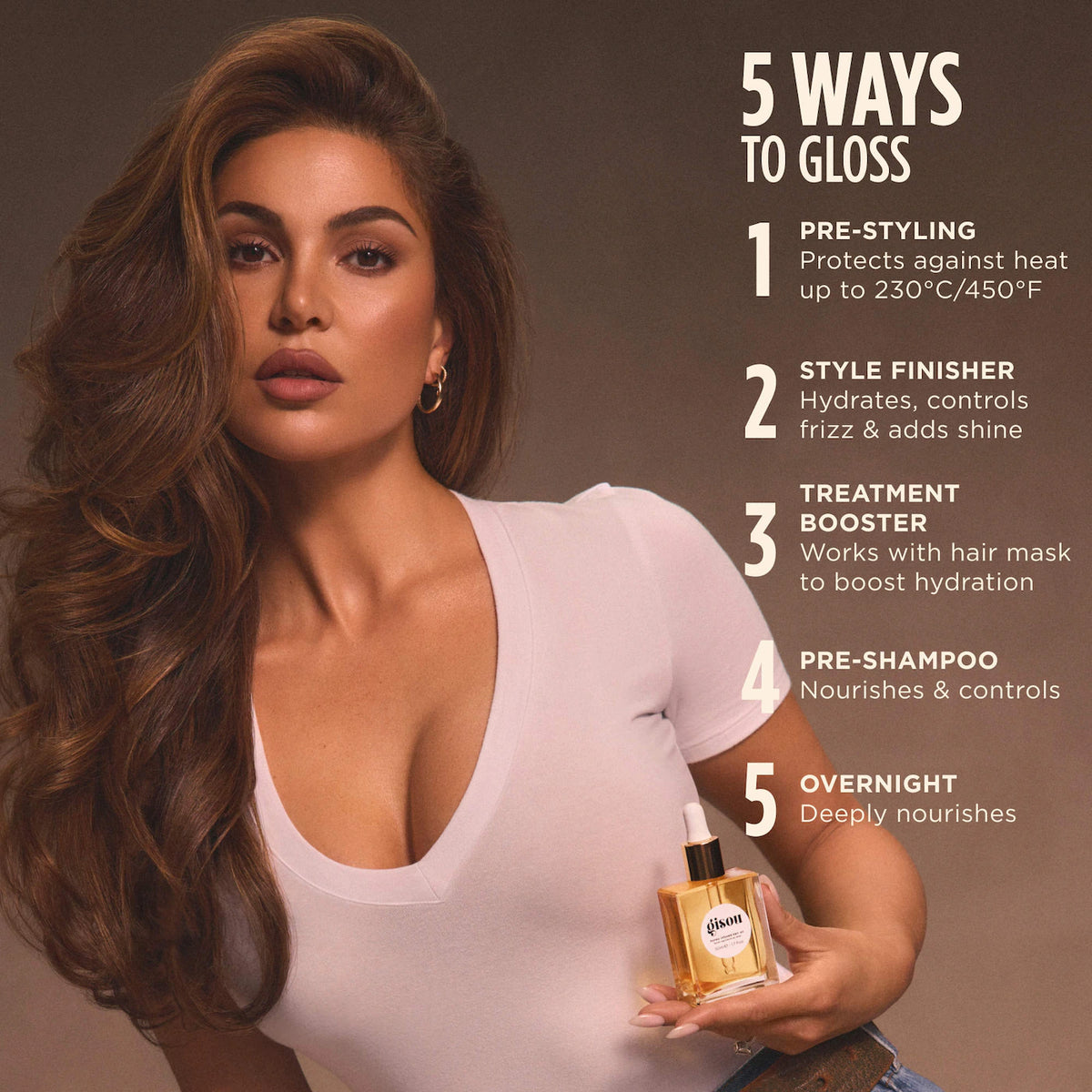 Gisou Honey Infused Hair Oil