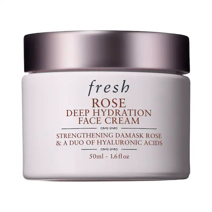 fresh Rose & Hyaluronic Acid Deep Hydration Moisturizer