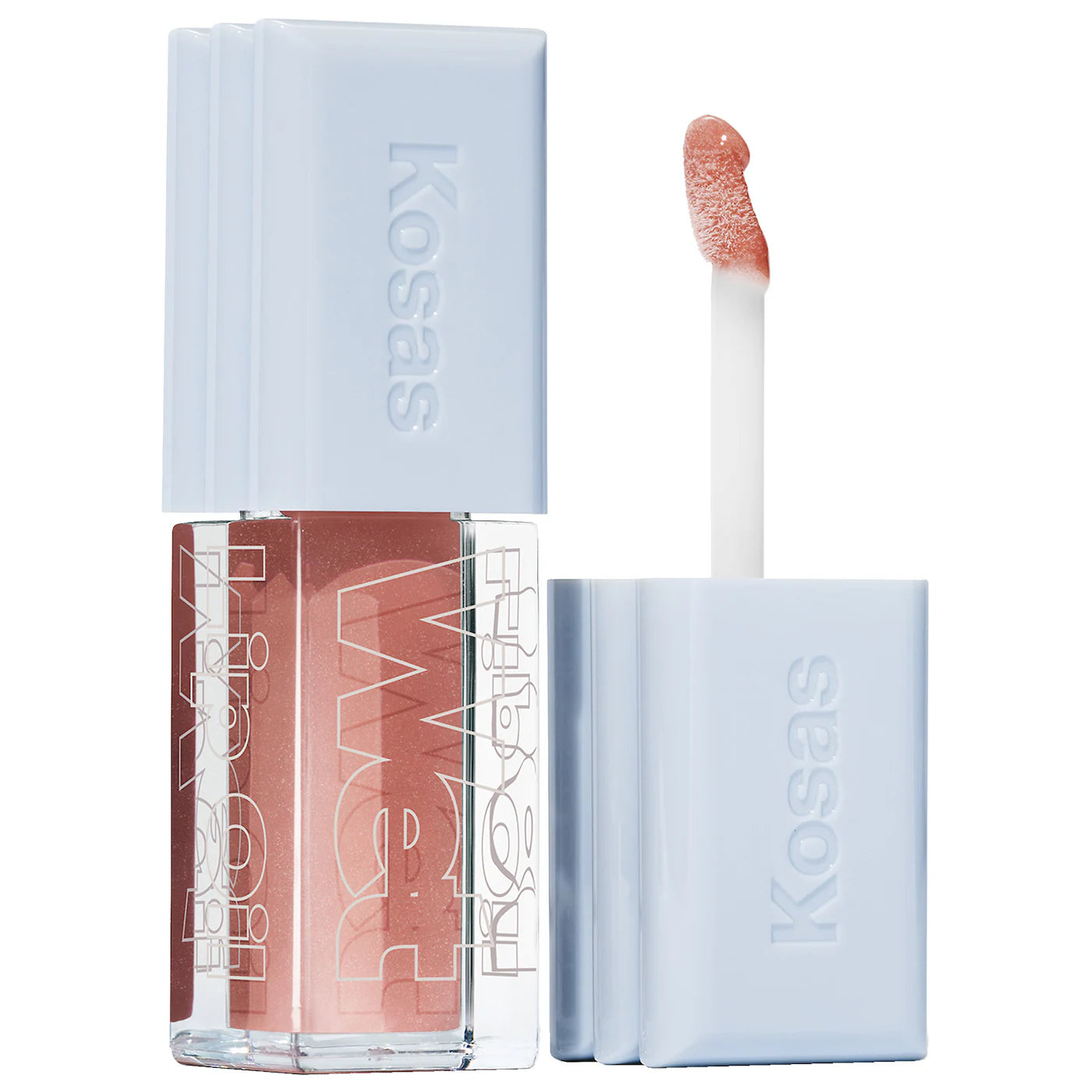 Kosas Mini Wet Lip Oil Plumping Peptide Lip Treatment Gloss