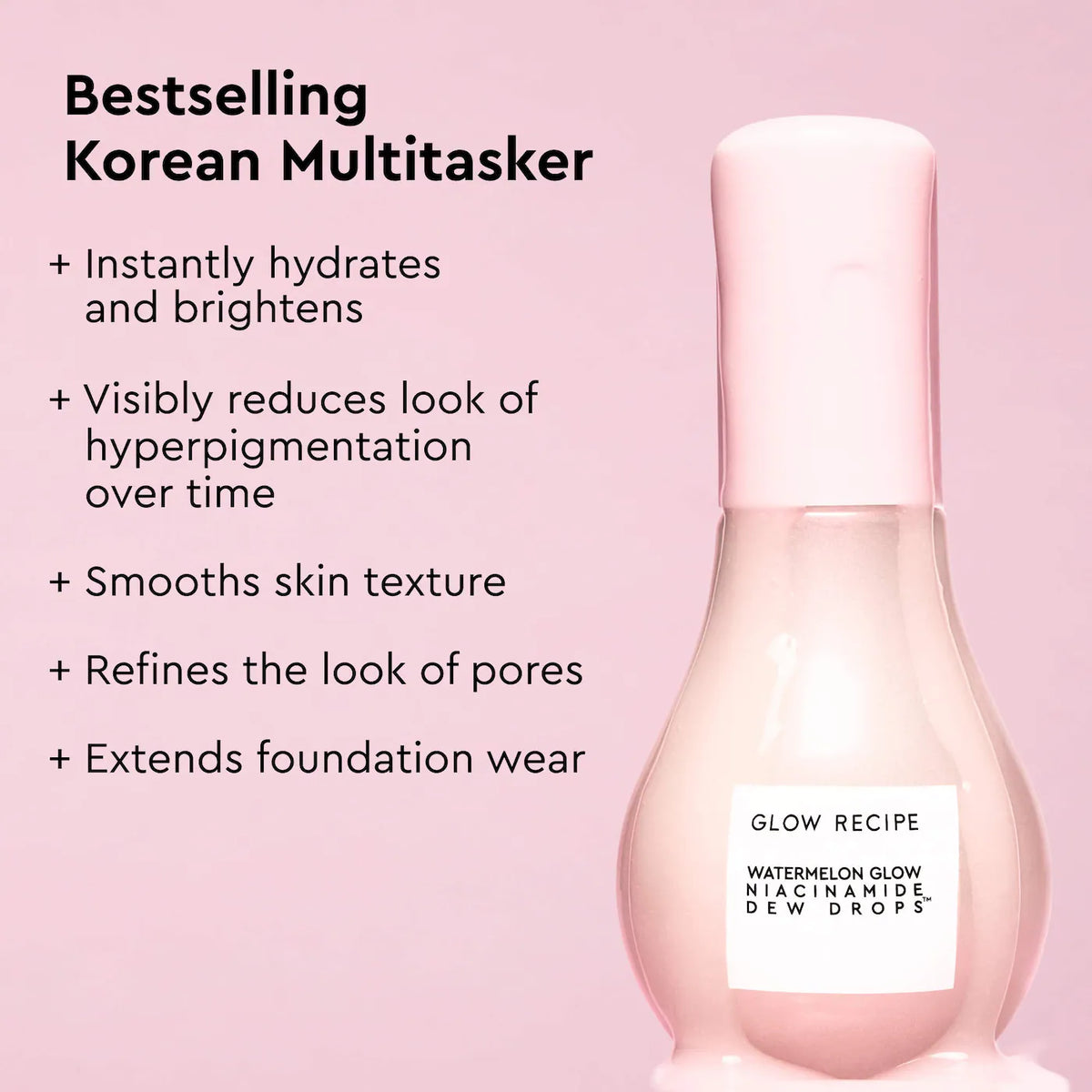 Glow Recipe Watermelon Glow Niacinamide Dew Drops Serum