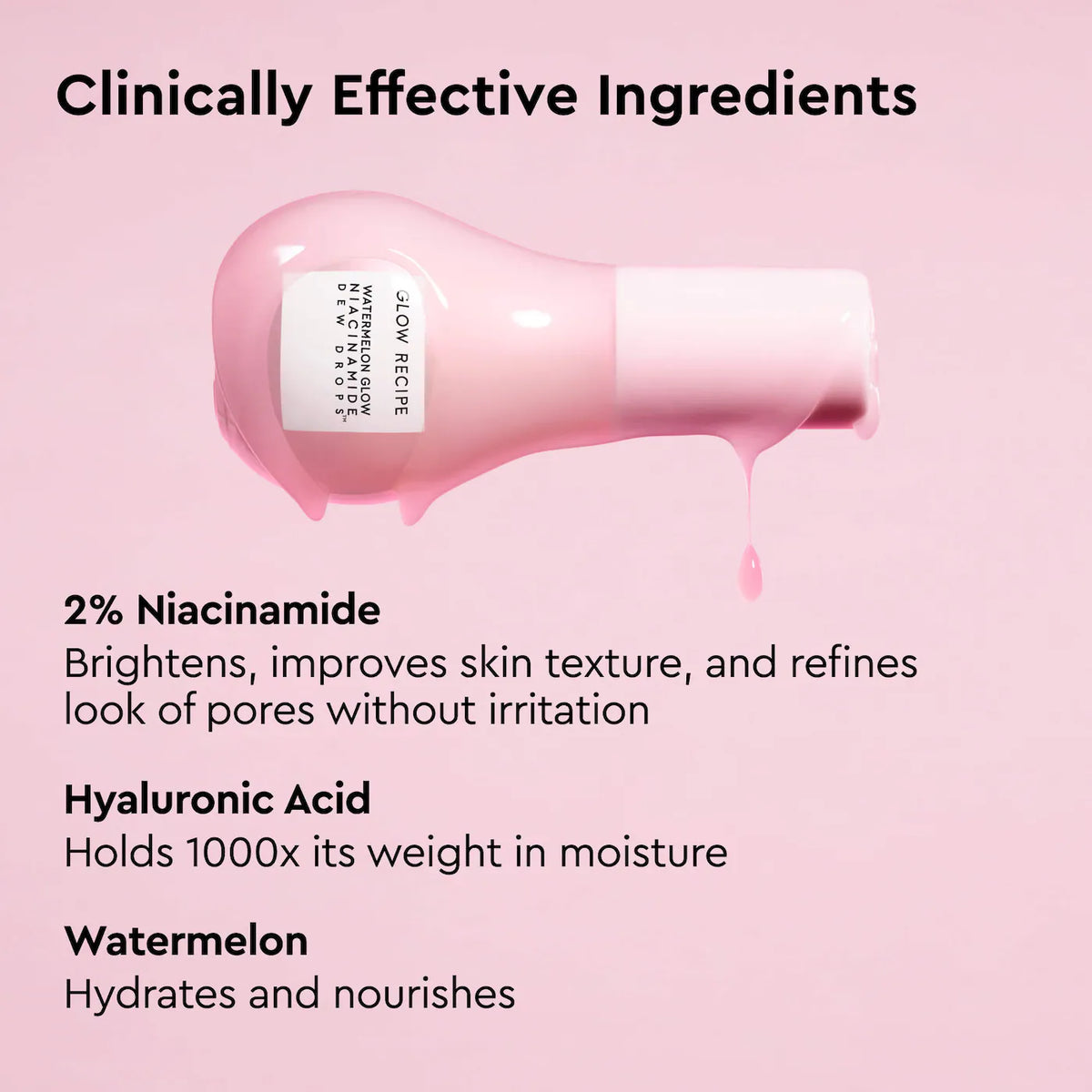 Glow Recipe Watermelon Glow Niacinamide Dew Drops Serum