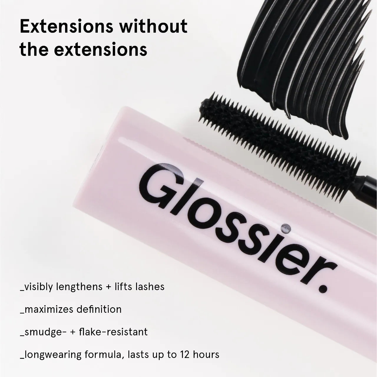 Glossier Lash Slick Lift and Lengthening Mascara