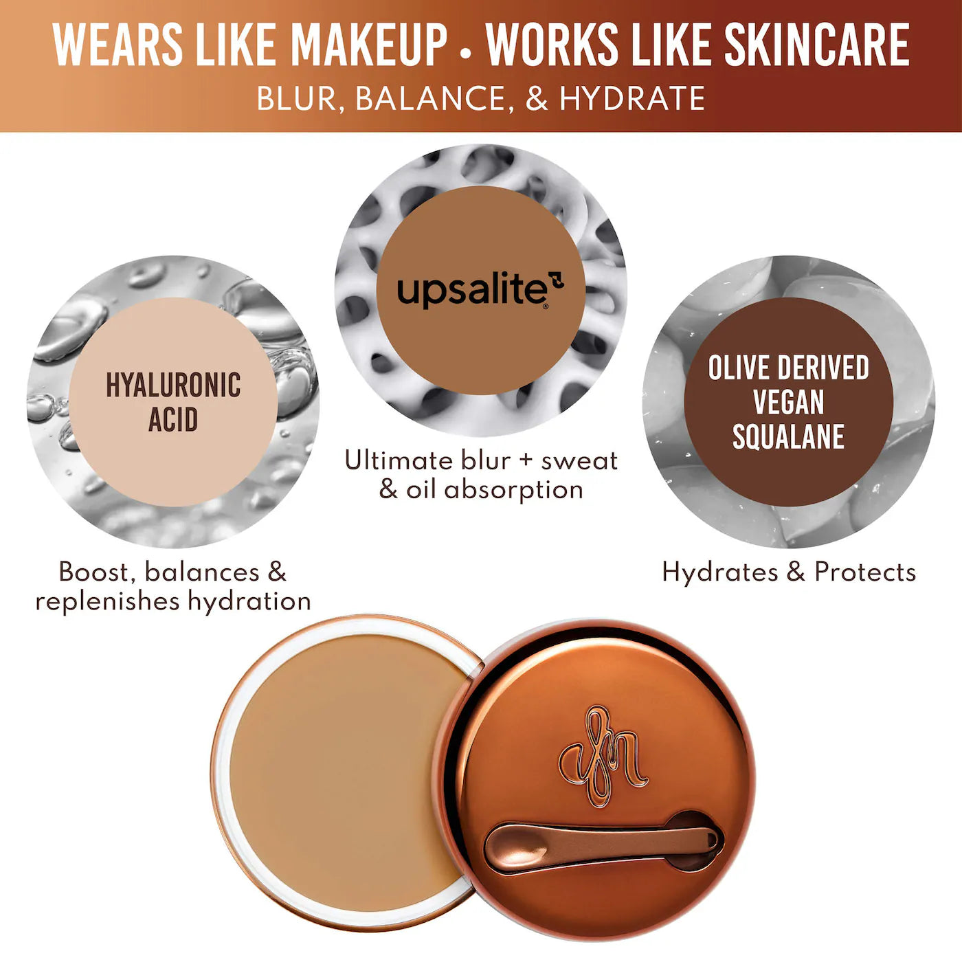 Danessa Myricks Beauty Yummy Skin Blurring Balm Powder - Tinted Primer & Foundation