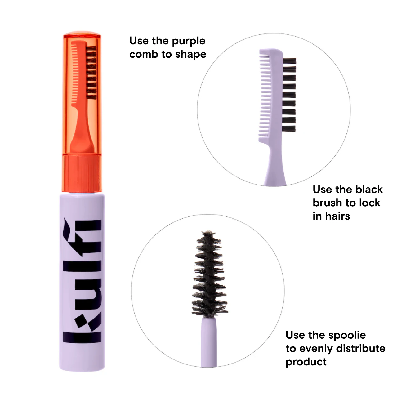Kulfi  Free The Brow Volumizing & Laminating Brow Gel