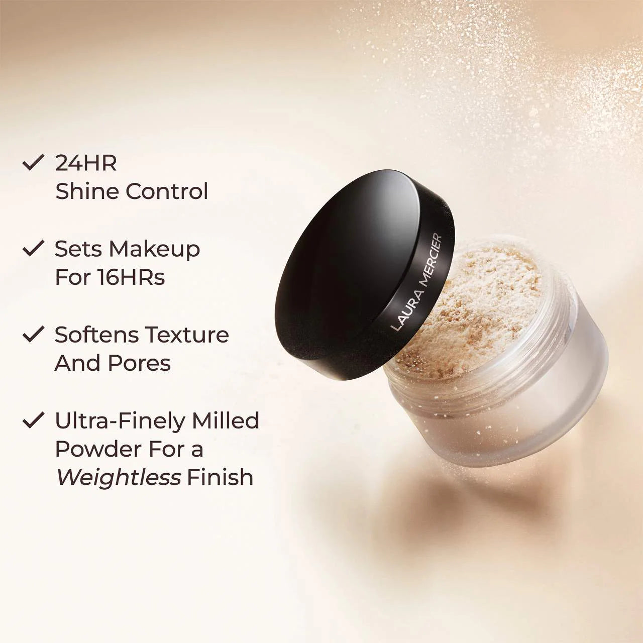 Laura Mercier Mini Artistry Icons Loose Powder and Eyeshadow Set