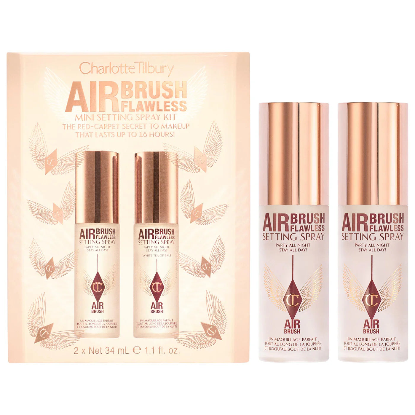 Charlotte Tilbury Mini Airbrush Flawless Hydrating & Waterproof Setting Spray