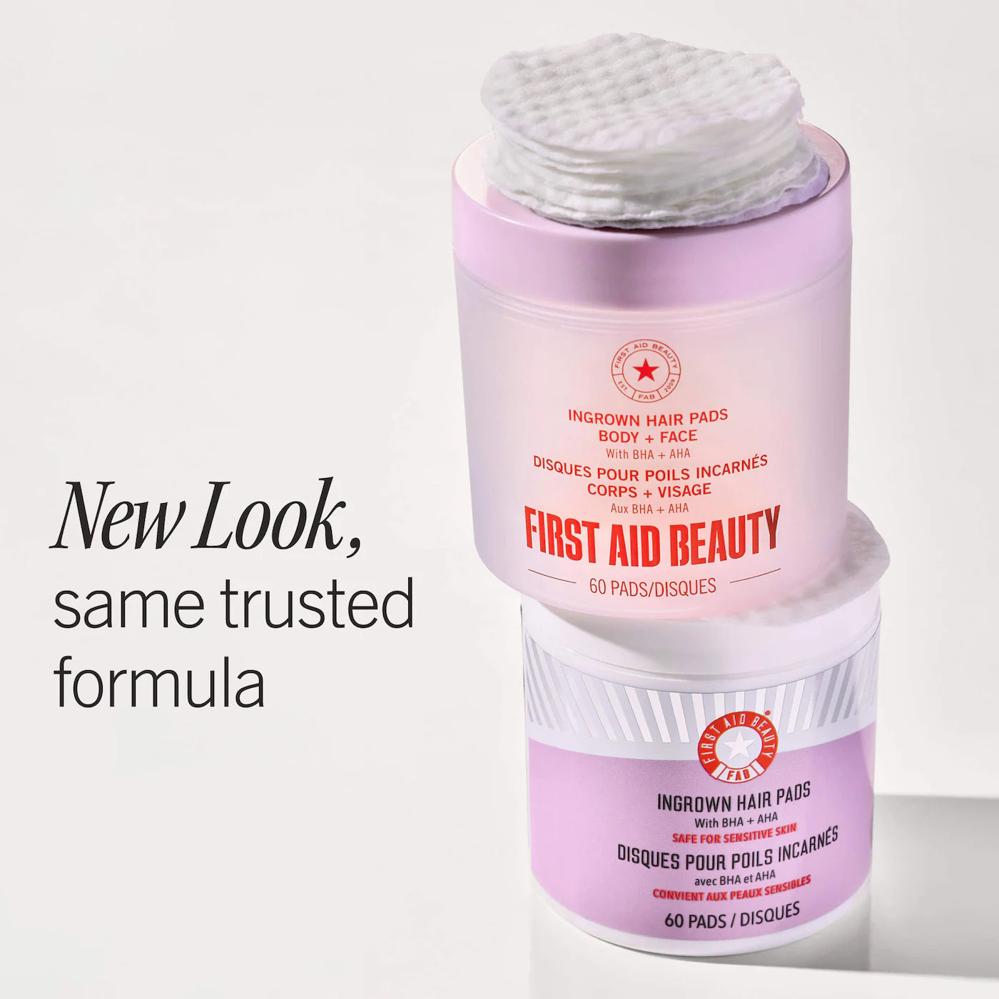 Ingrown Hair Pads with AHA + BHA for Body + Face