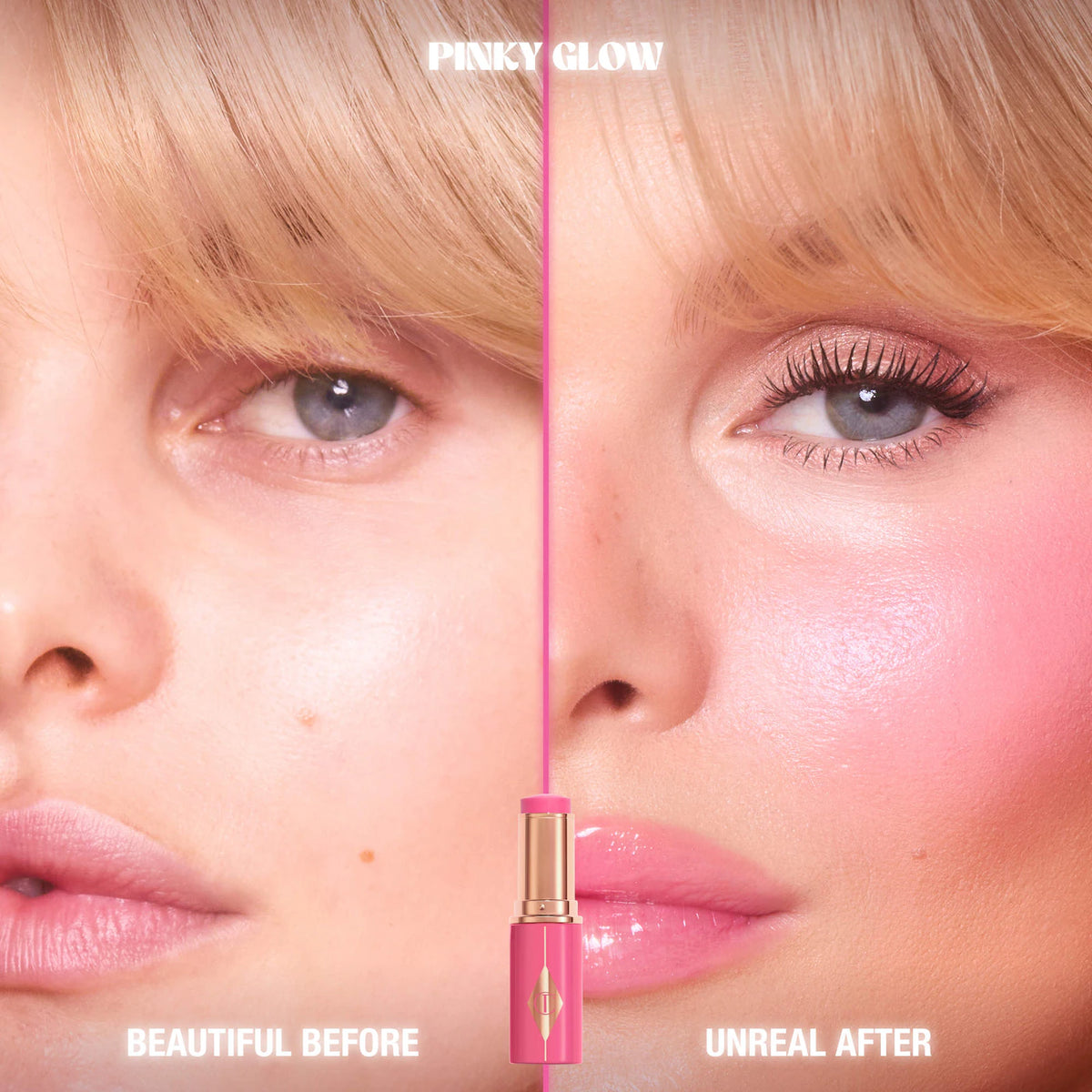 Charlotte Tilbury Unreal Lip + Cheek Glow Blush Stick